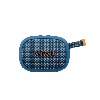 WiWU bezdrátový přenosný reproduktor Bluetooth GO Fun H1 modrý