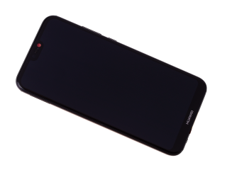 Originál LCD + Dotyková vrstva s baterii Huawei P20 Lite - Huawei P20 Lite Dual SIM černá