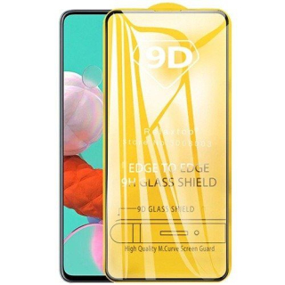 Ochranné tvrzené sklo iPhone 12 - iPhone 12 Pro 6,1" 9D černé celoplošné lepení