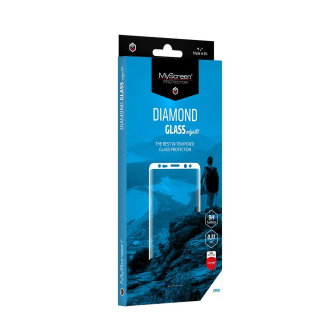 Ochranné sklo Samsung Galaxy S22 Ultra černé MyScreen Diamond celoplošné lepení