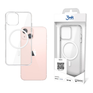 3mk obal iPhone 13 Mini MagSafe transparentní - Nabíjejte bez omezení