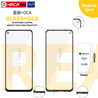 Sklíčko G + OCA Pro s oleofobním povrchem Realme 9 Pro