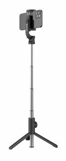 Swissten bluetoth selfie tyč - aluminium tripod pro