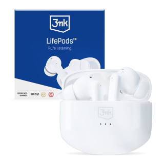 3mk LifePods bezdrátová sluchátka s ANC s Bluetooth 5.3