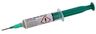 Flux pasta pro BGA SMD AIM NC254 5g - tavidlo no clean flux má konzistenci gelu