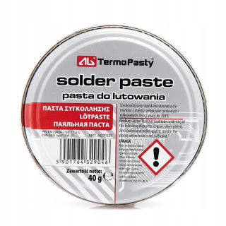 Pájecí pasta 40g středně aktivní tavidlo pro snadné pájení