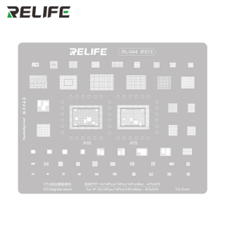 Šablona na opravu IC BGA iPhone 14 / 14 Plus / 14 Pro / 14 Pro Max RELIFE RL-044 IPZ13