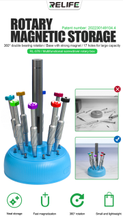 RELIFE RL-078 Otočný magnetický organizér na šroubováky