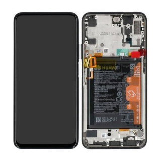 Originál LCD + Dotyková vrstva Huawei P Smart Pro černá repasovaný díl - vyměněné sklíčko