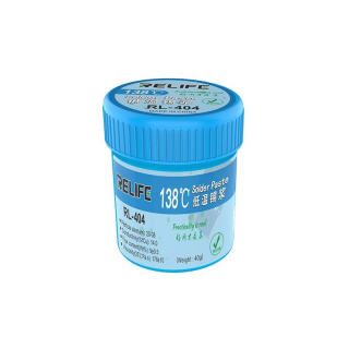 Relife RL-404 Nízkoteplotní pájecí pasta 138°C 40g