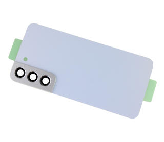 Kryt baterie Samsung Galaxy S22 SM-S901 bez loga bílý + sklíčko kamery