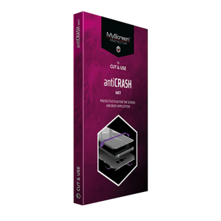 MyScreen Cut & Use - Plotrová fólie 7" antiCrash Mat DRY 4.0 - 10 kusů lepená za sucha