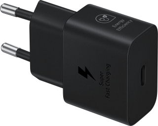 Originál síťová nabíječka - Samsung EP-T2510NBE PD 25W černá blistr