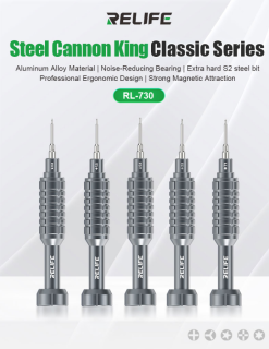 Relife šroubovák RL-730 Steel Cannon King Classic Series Y0.6
