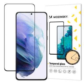Ochranné tvrzené sklo Samsung Galaxy S24 FE černé celoplošné lepení