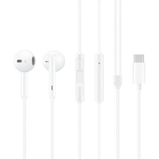 Originál sluchátka Huawei CM33 USB-C bílá bulk