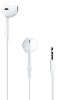 Originalní sluchátka Apple EarPods Jack 3,5mm MNHF2ZM/A bílá v blistru