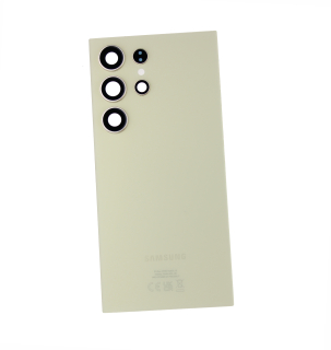 Originál kryt baterie Samsung Galaxy S24 Ultra SM-S928 žlutý- demontovaný díl