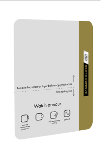 Hammer Glass Cut fólie do plotru Watch Armour 5ks