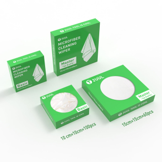 2UUL Čisticí utěrky z mikrovlákna na LCD Basic 10 × 10 cm 100ks