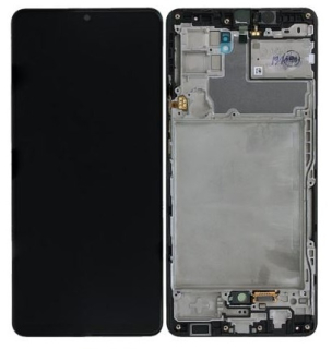 Originál LCD + Dotyková vrstva Samsung Galaxy A42 5G SM-A426 černý - demontovaný díl