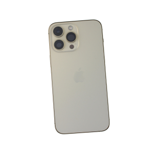 Originál korpus a kryt baterie iPhone 14 Pro Max zlatý - demontovaný díl Grade A