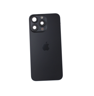 Originál kryt baterie iPhone 15 Pro Max černý - demontovaný díl Grade A