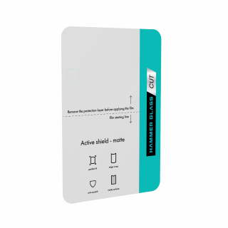 Hammer Glass Cut Fólie pro ploter Active Shield Matte 10 ks