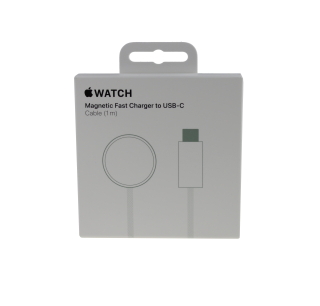 Originál nabíjecí kabel USB-C pro Apple Watch MT0H3ZM/A 1m bílý tkaný blistr