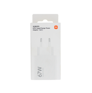 Originál síťová nabíječka Xiaomi 67W QC 3.0 blistr