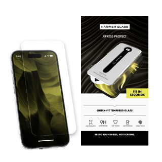 Hammer Glass Xpress Ochránné tvrzené sklo iPhone 16 Pro Max