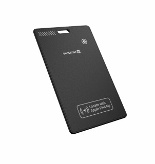 Swissten Find Card – lokalizátor ve formě karty Apple Find My klíčenka černá