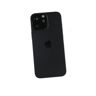 Originál korpus - kryt baterie iPhone 16 Pro Max černý Grade A - demontovaný díl