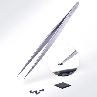 QIANLI SS-SA přesná antistatická ESD pinzeta rovná 0,15 mm