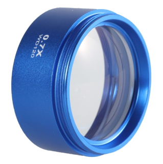 MECHANIC WD120 pomocná mikroskopová čočka 0,7× modrá