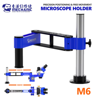 MECHANIC M6 profesionální stativ pro servisní a laboratorní mikroskopy