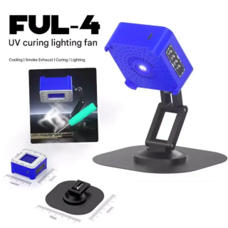 Mechanic FUL-4 Mechanic FUL-4 – přenosný skládací UV ventilátor s chlazením - odsáváním kouře - vytvrzováním a osvětlením