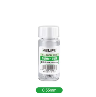 RELIFE RL-403B cínové kuličky pro BGA pájení 0,55 mm