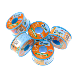 Nízkoteplotní bezolovnatý pájecí drát 0,5 mm Mechanic HBD-366 40g 210°C