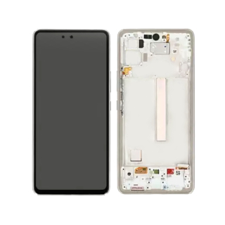 Originál LCD + Dotyková vrstva Samsung Galaxy A53 5G SM-A536 bílý demontovaný díl