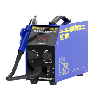 MECHANIC 957DW – Profesionální horkovzdušná pájecí stanice Hot Air 600 W pro GSM servis