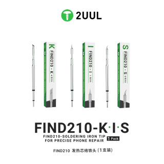 2UUL FD14 C210 – zahnutý pájecí hrot pro pájecí stanice