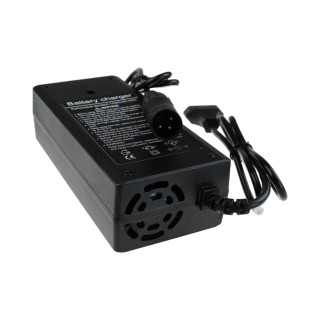 Nabíječka pro elektrokoloběžky Dualtron - Kaabo - Techlife - Motus a elektrokola napájecí adaptér 58,8 V 2 A DC XLR 3 Pin