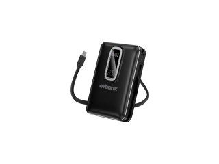MOONX powerbanka MagSafe MP04 20 000mAh PD 22,5W 1 x USB-C + 1 x USB QC3.0 22.5W černá