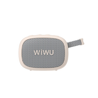 WiWU GO Fun H1 přenosný bluetooth reproduktor IPX6 bílý