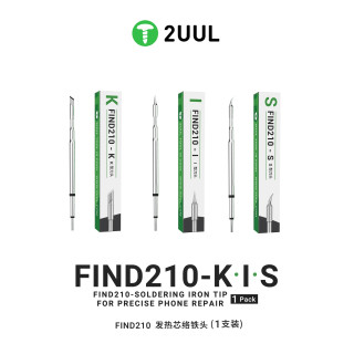 2UUL FD13 C210 – rovný pájecí hrot pro pájecí stanice
