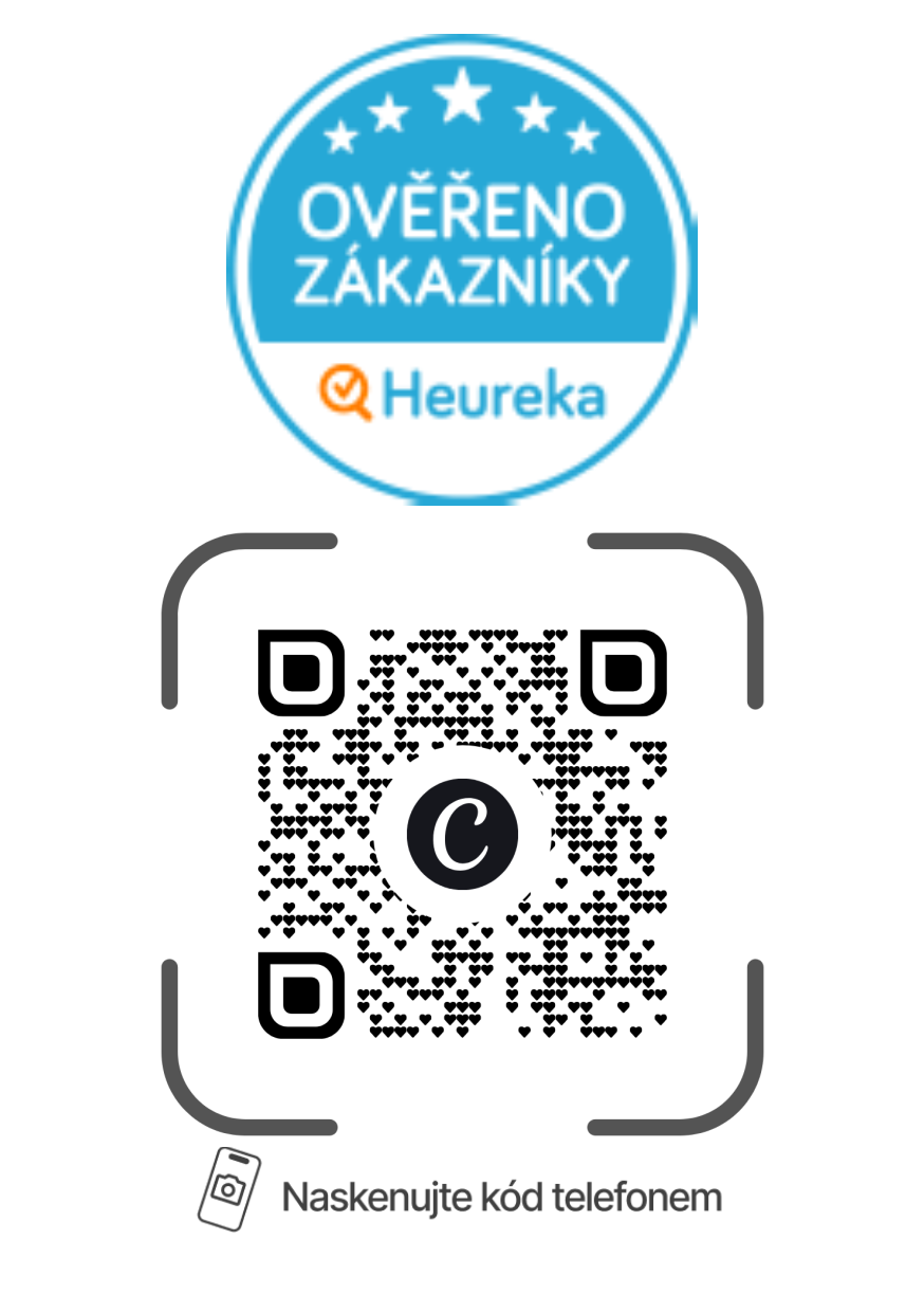 QR kartička Heureka Impacto.cz